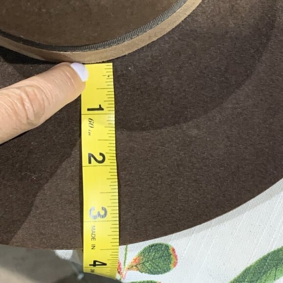 Vintage Dorian 7X Handmade Western Cowboy Hat Brown - Picture 15 of 16